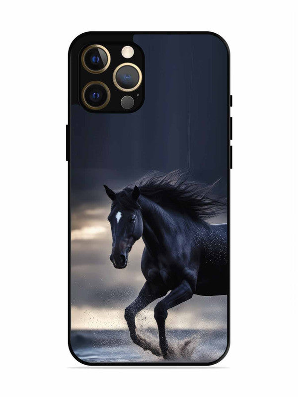 iPhone 12 Pro Max black-horse-animal