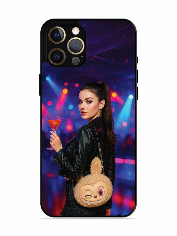 iPhone 12 Pro Max Girl with Labubu Purs