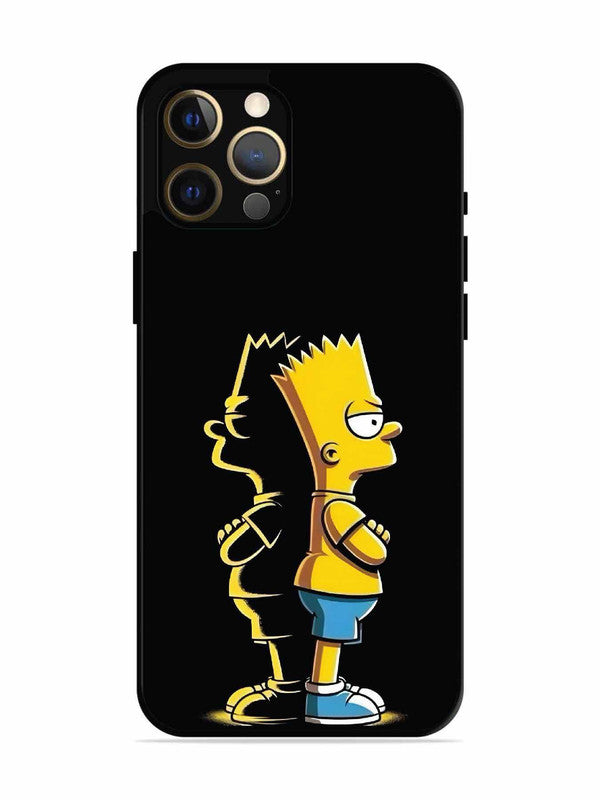 iPhone 12 Pro Max Bart Simpson Shadow Edge