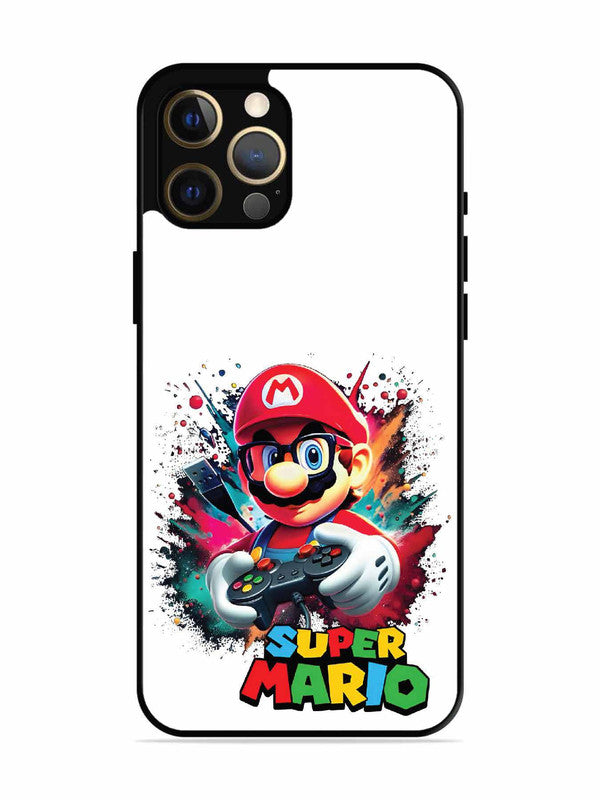 iPhone 12 Pro Max Modern Mario Pro Gamer Splash