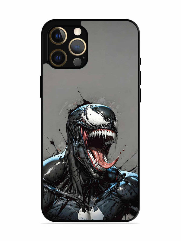 iPhone 12 Pro Max Venom Symbiote Grin Art