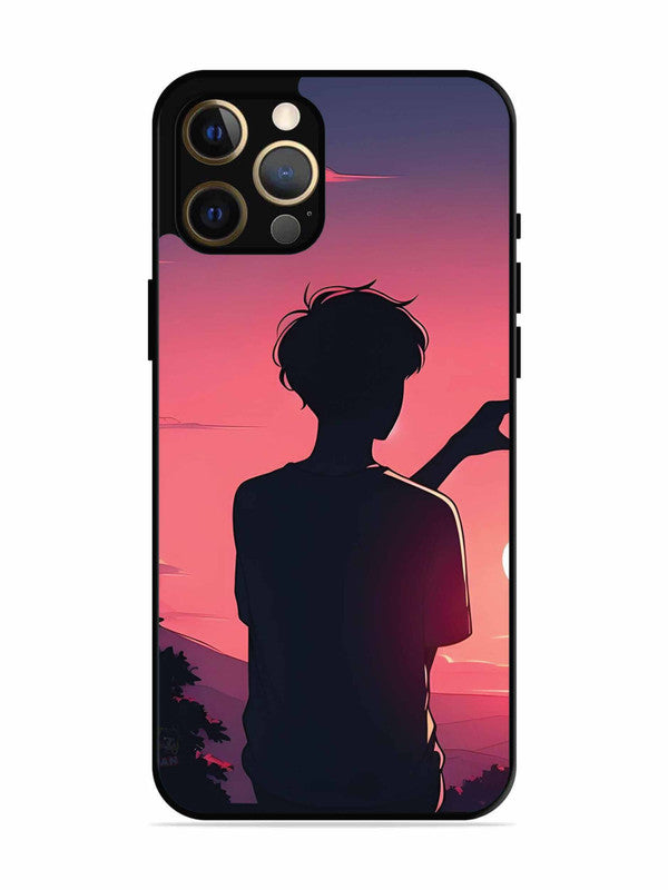 iPhone 12 Pro Max Love Heart with Hand Boy