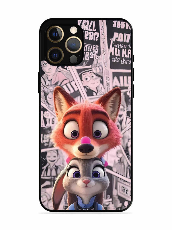 iPhone 12 Pro Max Cute Nick wilde and judy hopps 2