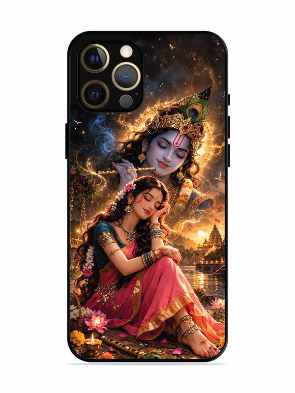 iPhone 12 Pro Max Radha thinking of Krishna