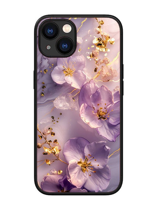 iPhone 13 Orchid with Golden Safron