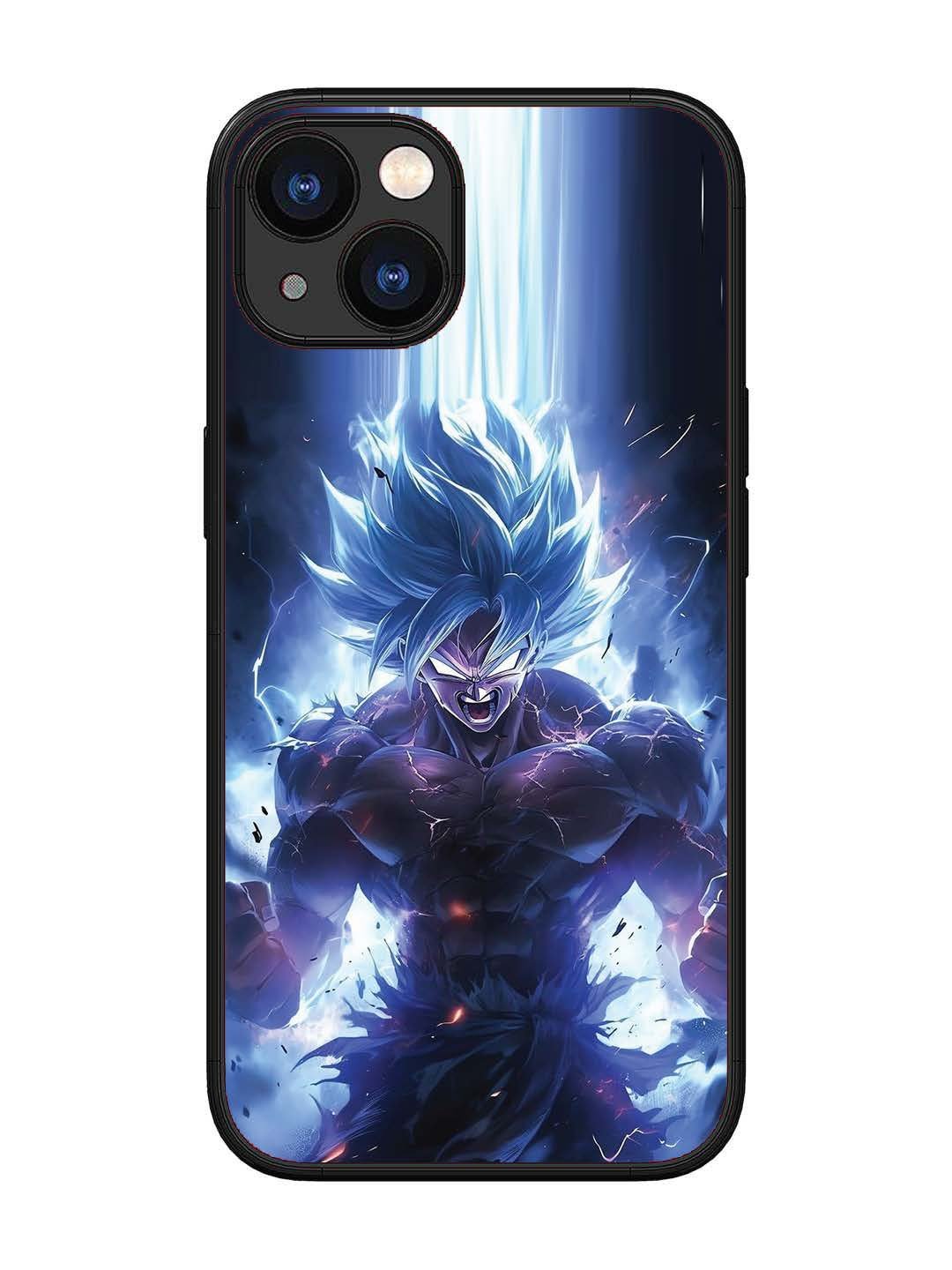 iPhone 13 Super Saiyan Blue and Angry