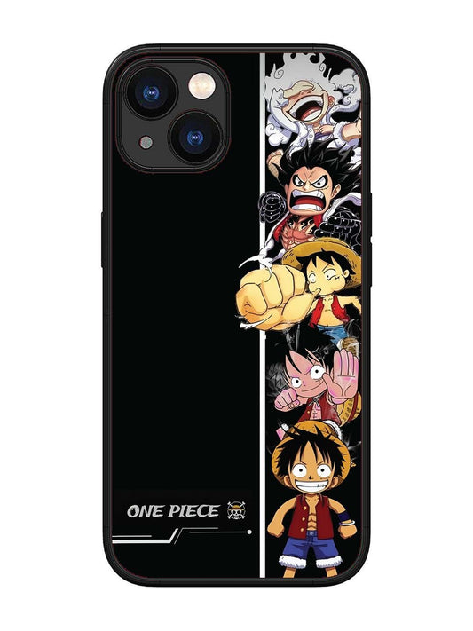 iPhone 13 Luffy Evolution Gear 5 Anime Art