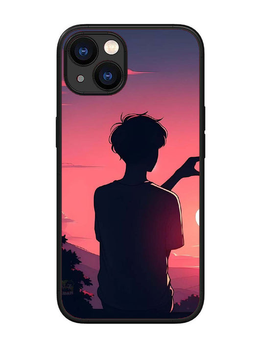 iPhone 13 Love Heart with Hand Boy