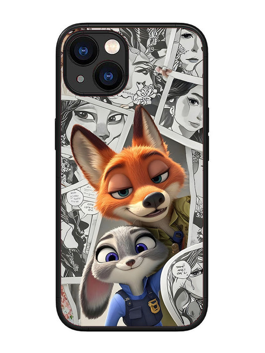 iPhone 13 Cute Nick wilde and judy hopps