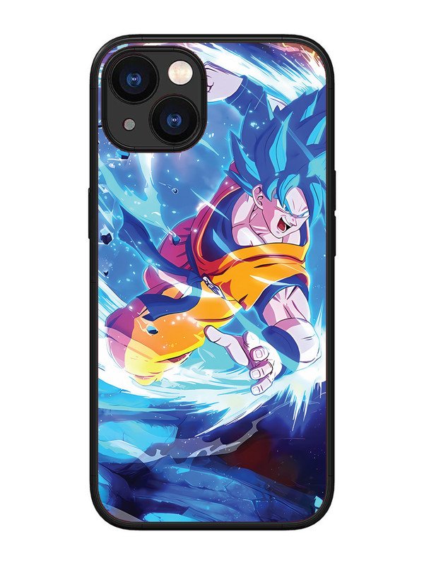 iPhone 13 goku-blue-dragon-ball