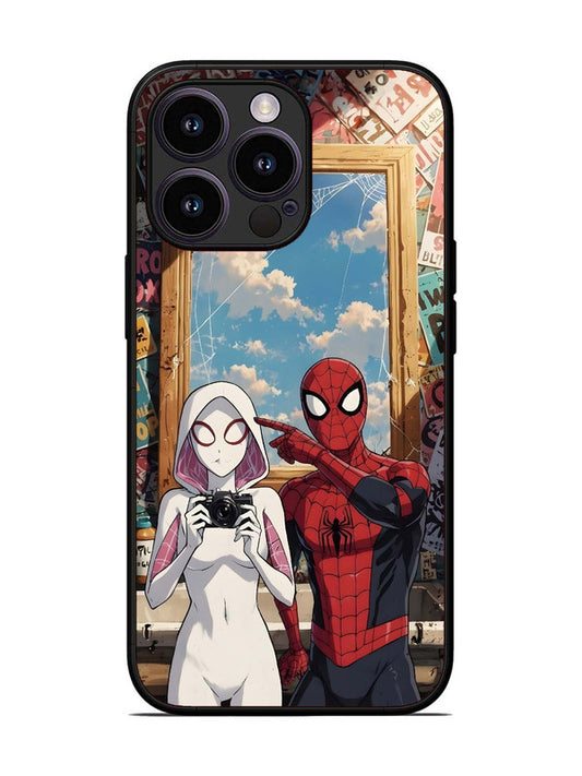 iPhone 13 Pro Spiderman and Spiderwoman