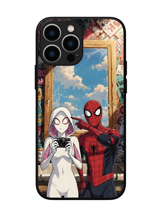 iPhone 13 Pro Max Spiderman and Spiderwoman