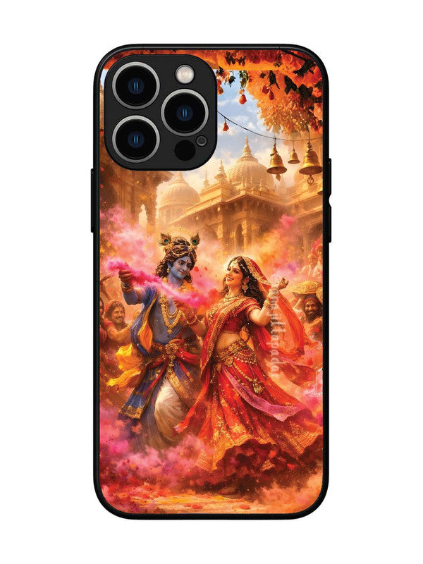 iPhone 13 Pro Max Radha Krishna Playing Holi