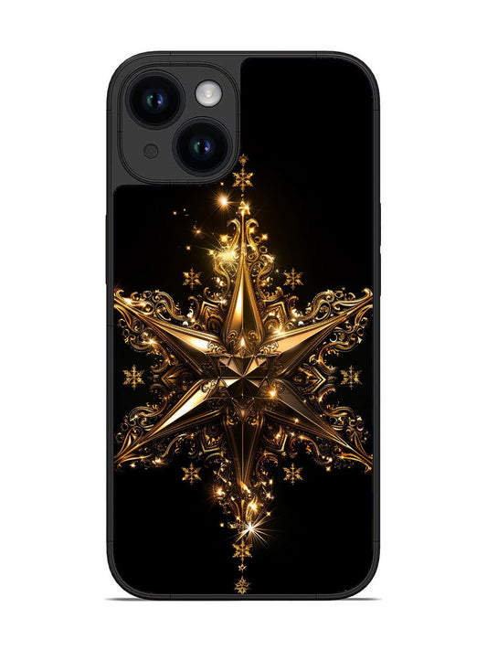iPhone 15 Glinting Golden Star