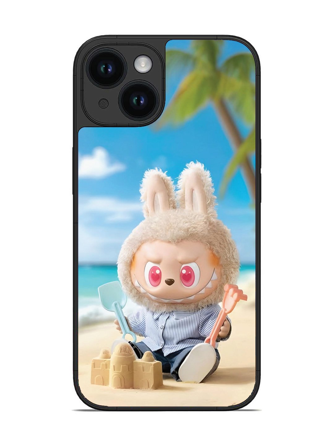 iPhone 14 Labubu at the Beach