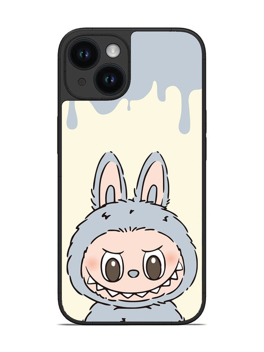 iPhone 14 Labubu Closeup Blue