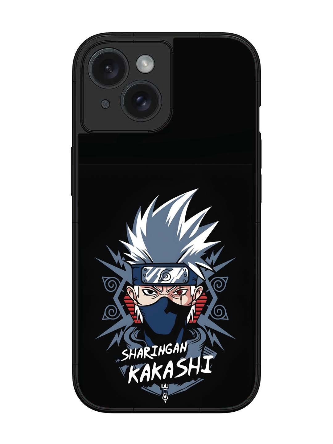 iPhone 15 Anime Ninja Kakashi Mangekyo