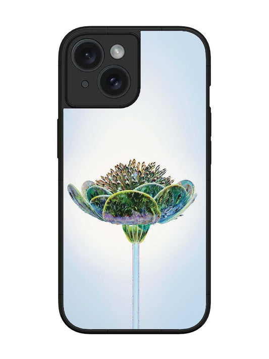iPhone 15 Liquid Glass Chromatic Flower