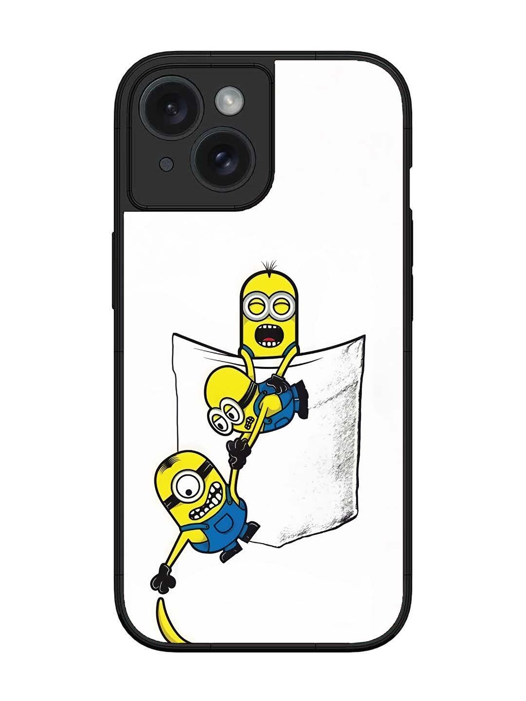 iPhone 15 Minions Pocket Climb Banana