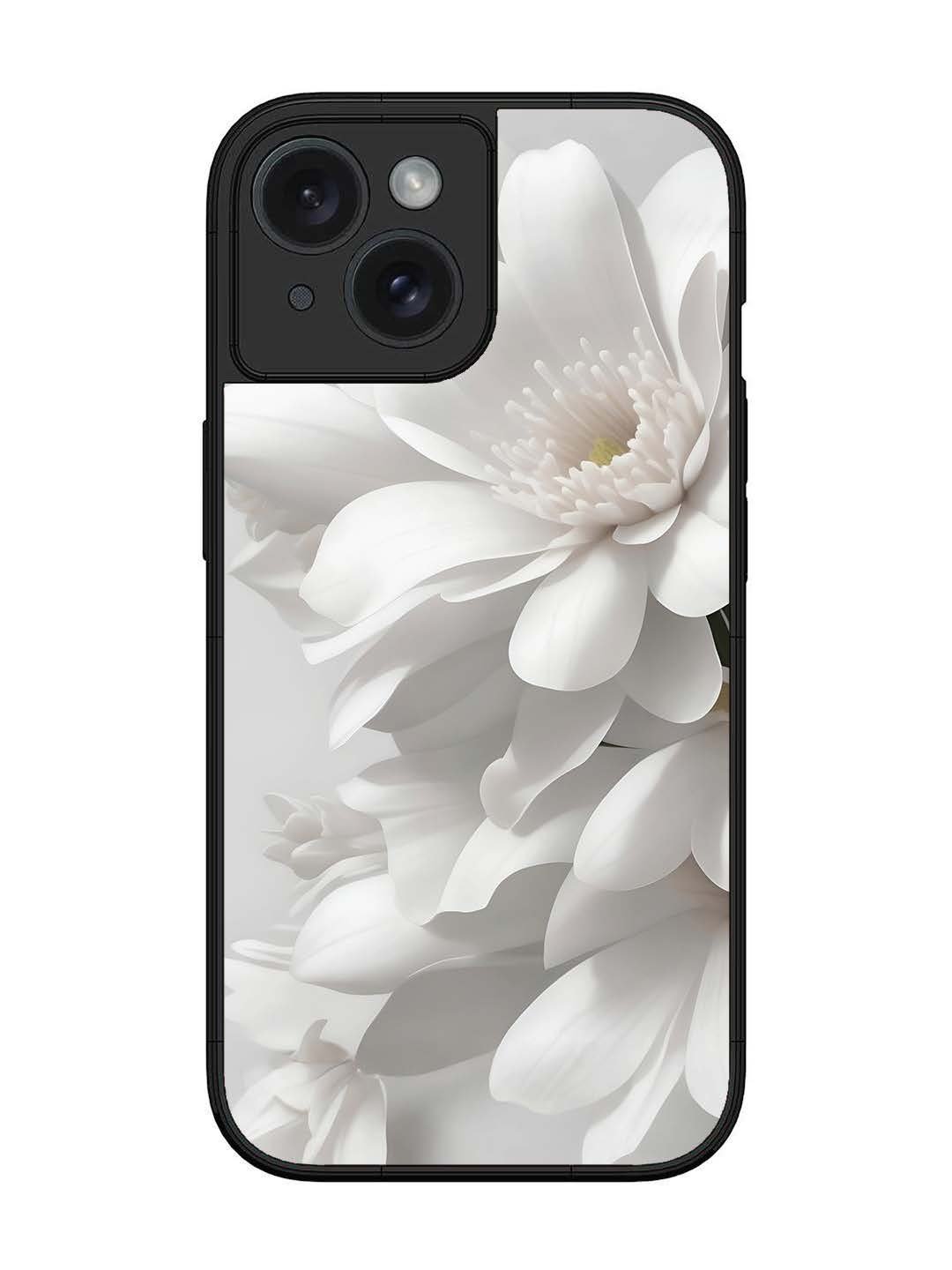 iPhone 14 Soft Focus Purity white Flower