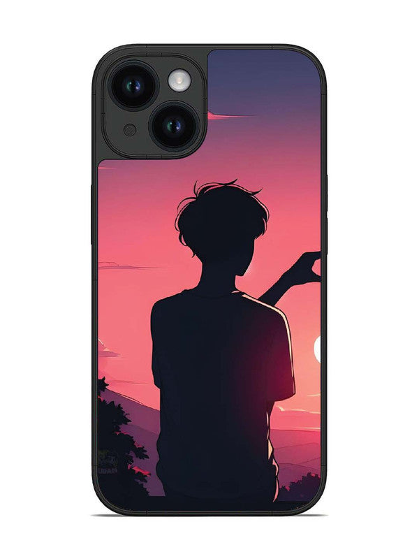 iPhone 14 Love Heart with Hand Boy