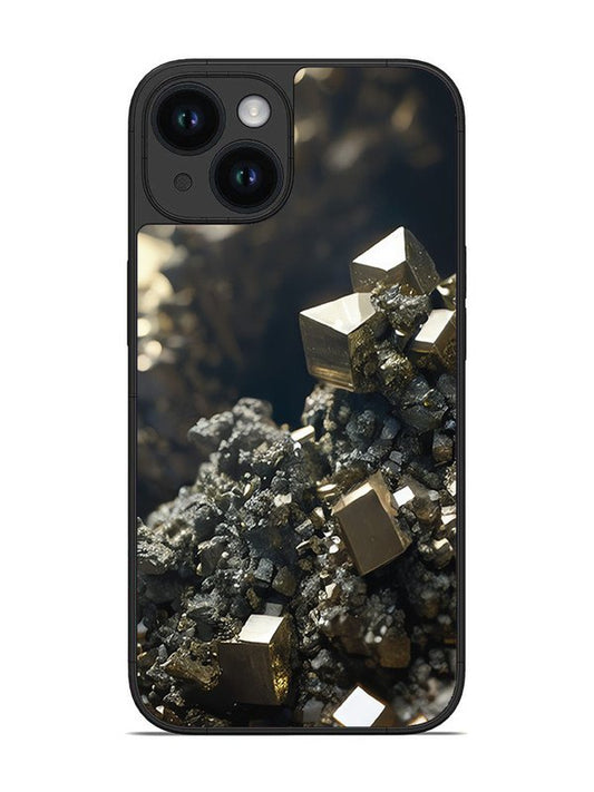 iPhone 14 Gold Crystals