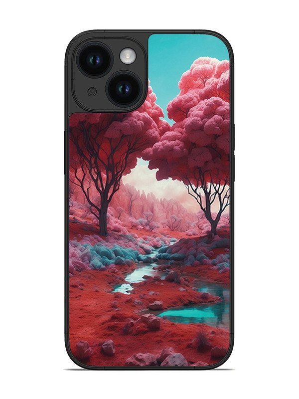 iPhone 14 Pink Forest