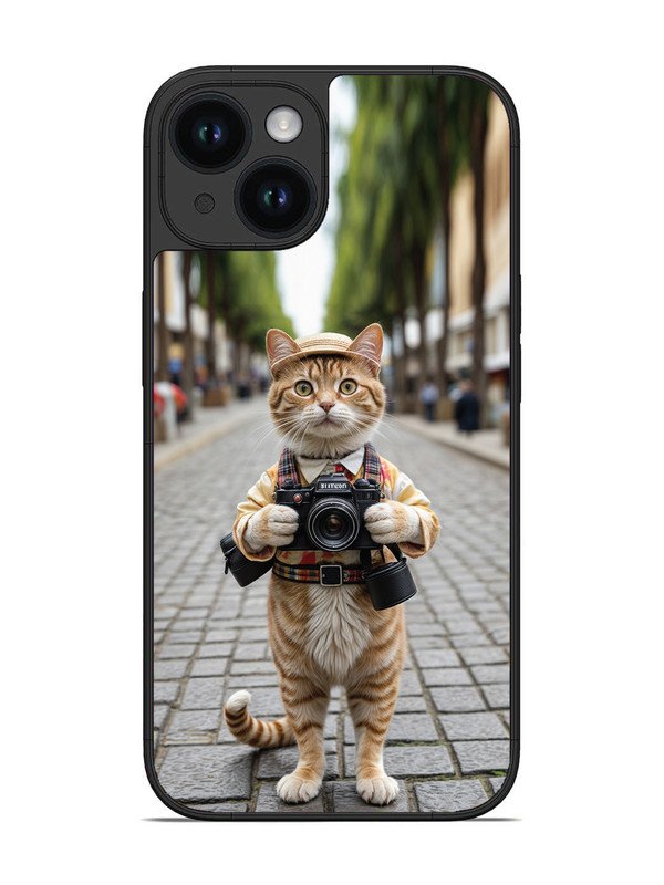 iPhone 15 Cat as Cameraman