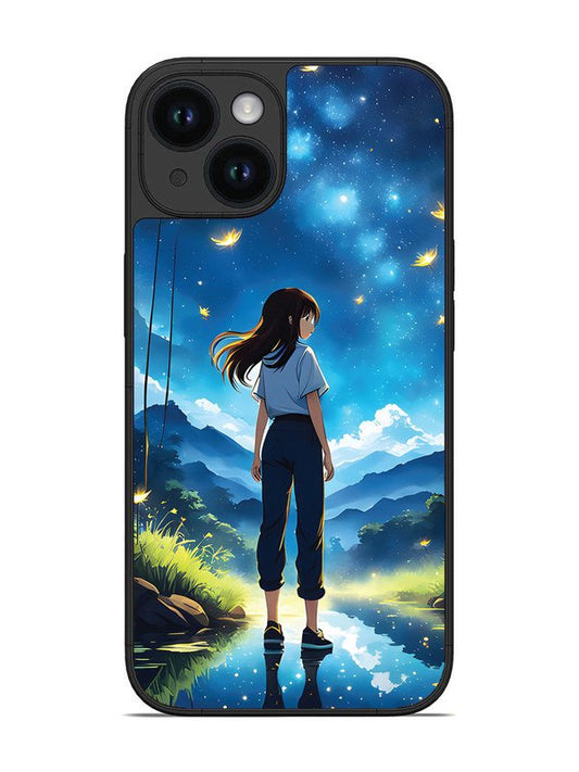 iPhone 15 Girl In Beautiful Forest