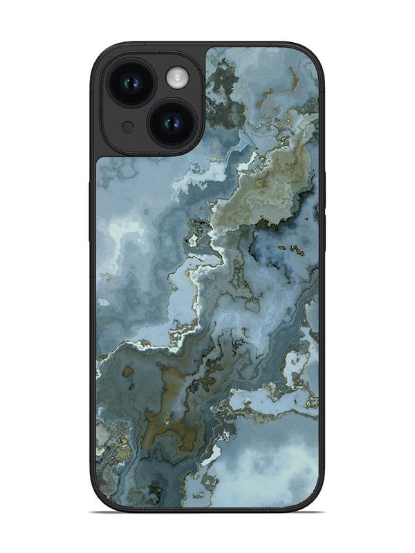 iPhone 15 Celestial Blue Marble 2nd Pattern