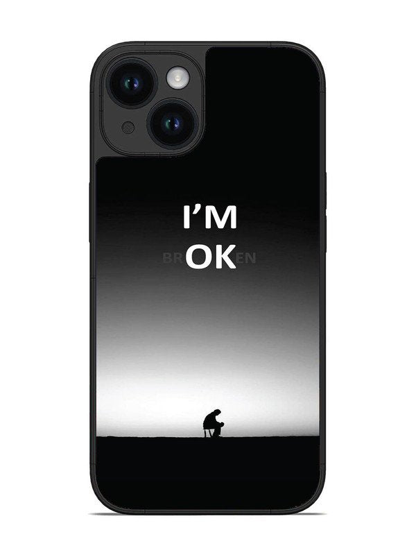 iPhone 15 I'm Broken A man on Chair Alone