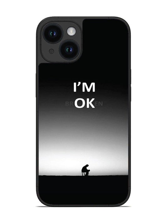 iPhone 14 I'm Broken A man on Chair Alone