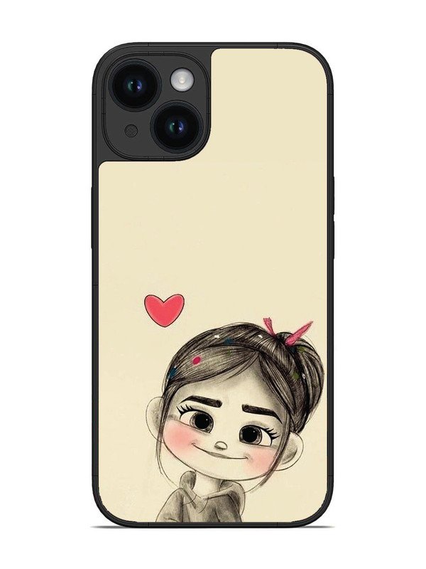 iPhone 15 Cute Girl Looking at You