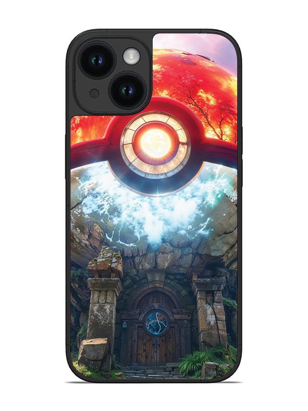 iPhone 15 Cartoon-ball-house-anime