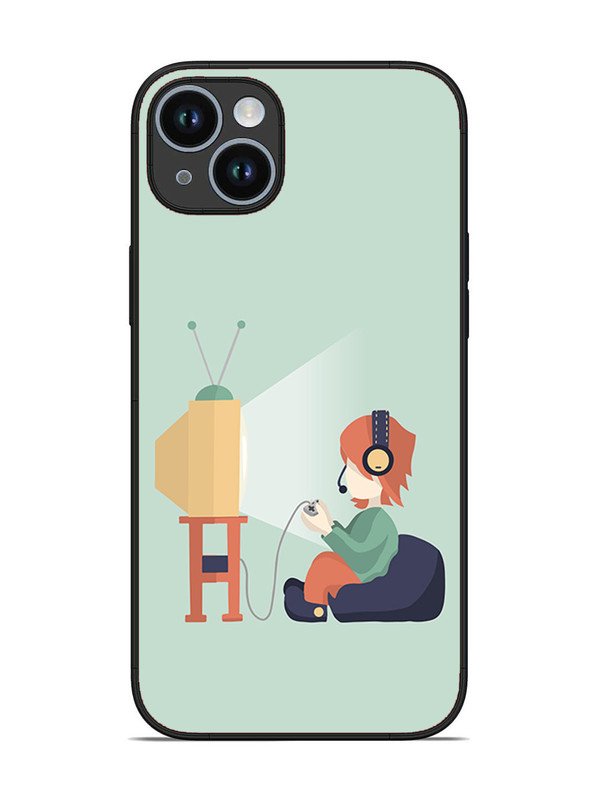 iPhone 14 Plus Kid Playing Game