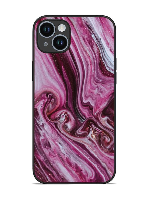 iPhone 14 Plus Pink Flood Marble