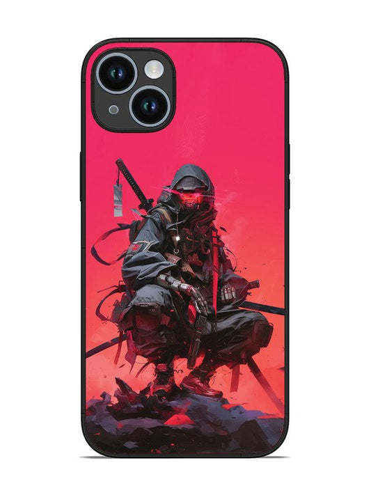 iPhone 14 Plus Cyberpunk Ninja Katana