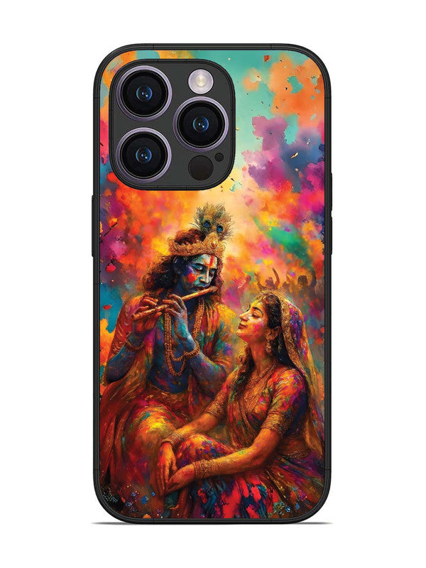 iPhone 14 Pro Radha Krishna Playing Flute
