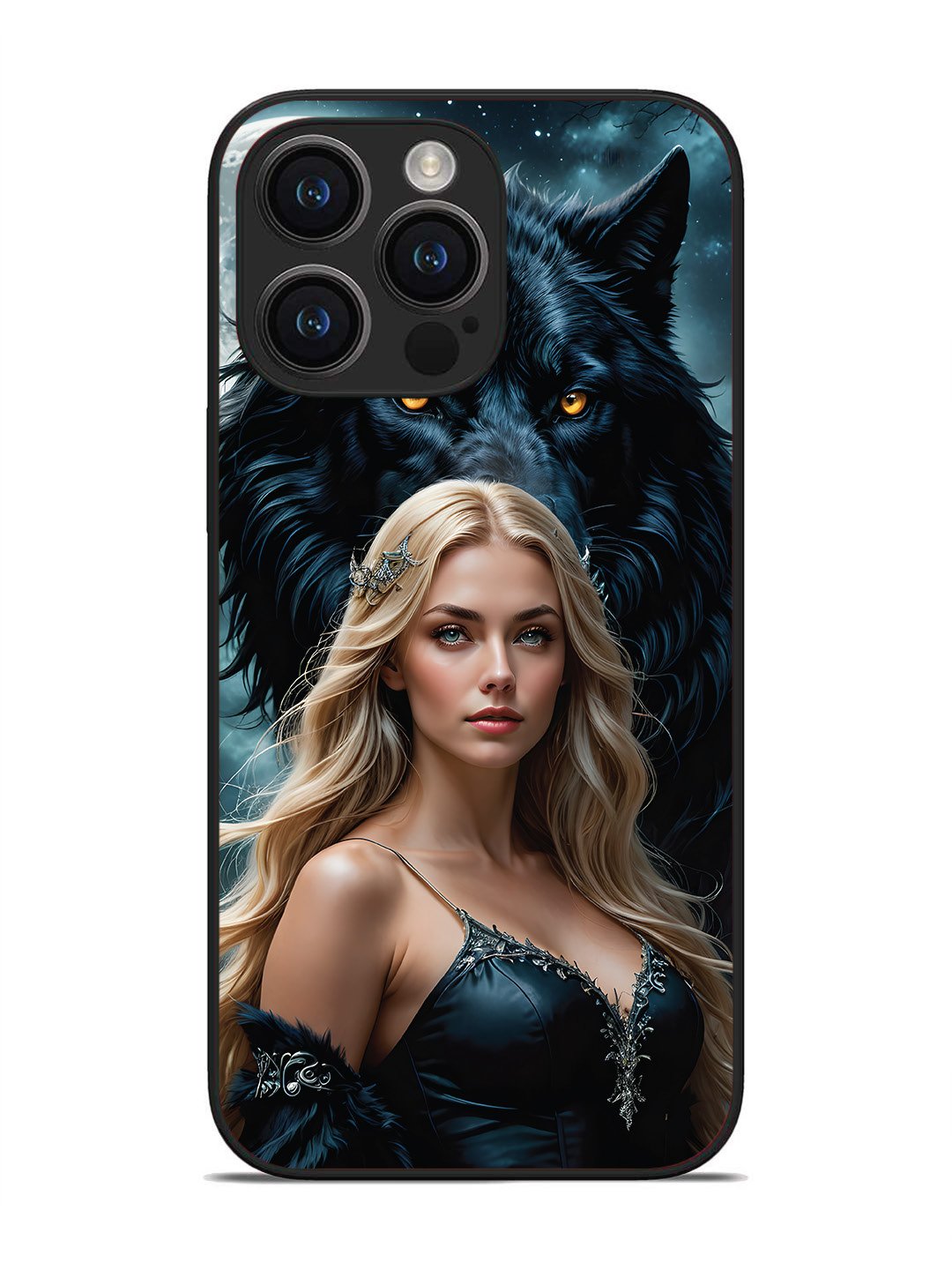 iPhone 14 pro max Wolf & Girl
