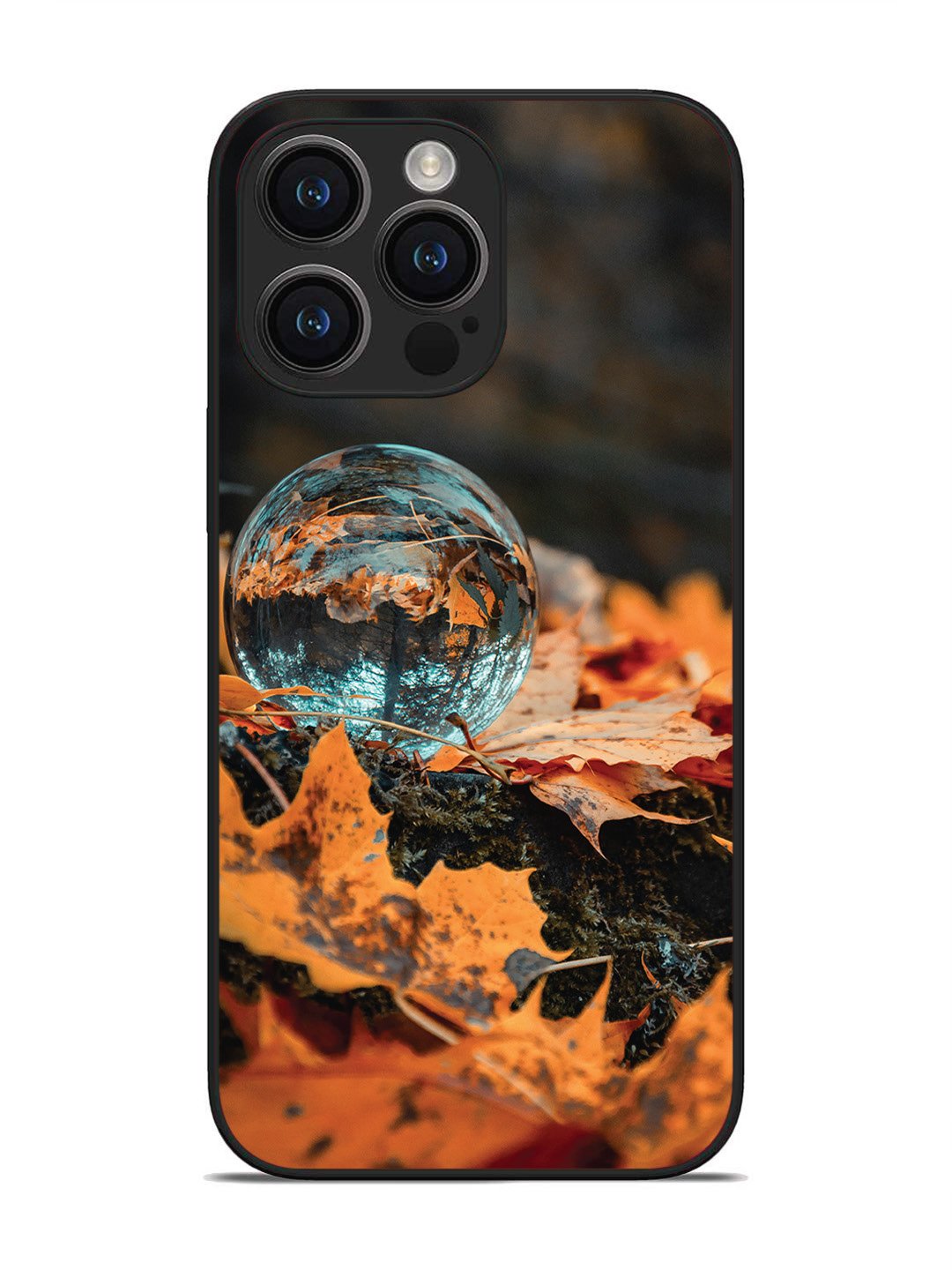 iPhone 14 pro max Glass Ball On Gaurden