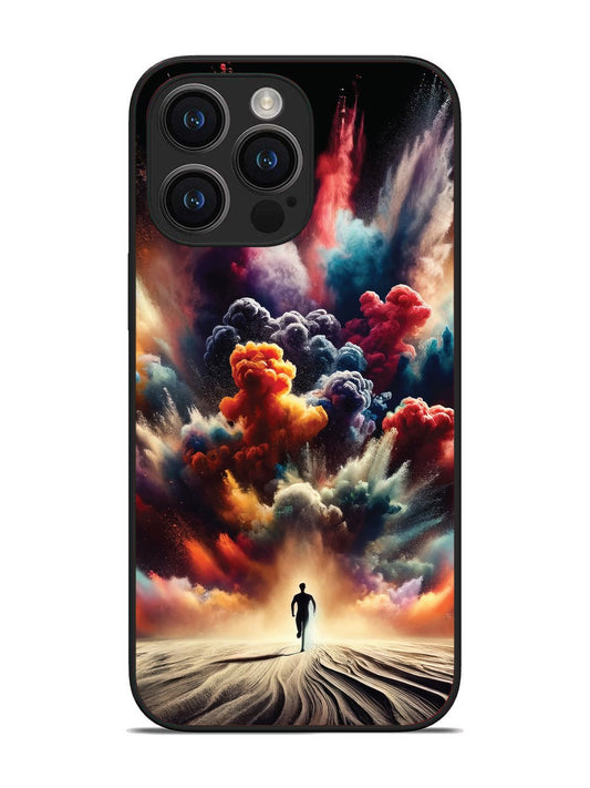 iPhone 14 pro max colorful-blast-explosion