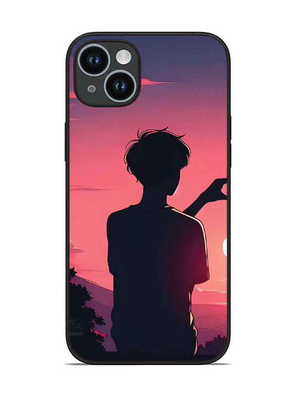 iPhone 14 Plus Love Heart with Hand Boy