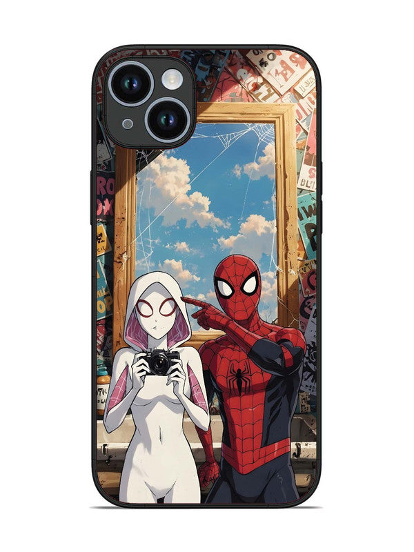 iPhone 14 Plus Spiderman and Spiderwoman