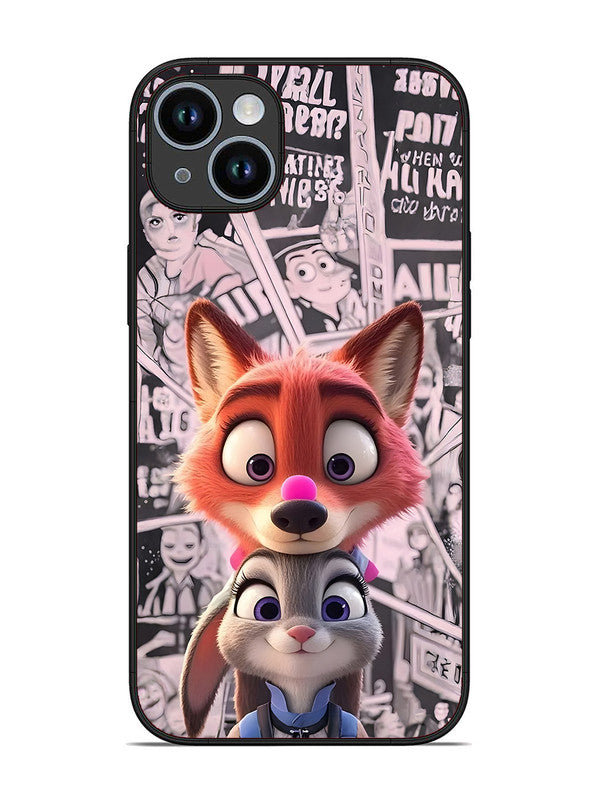 iPhone 14 Plus Cute Nick wilde and judy hopps 2