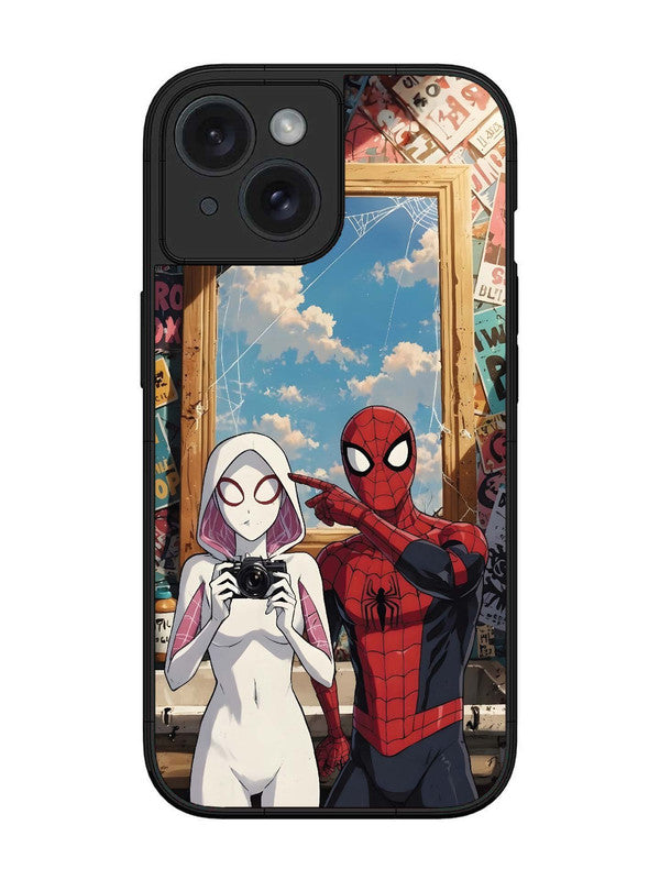 iPhone 15 Spiderman and Spiderwoman