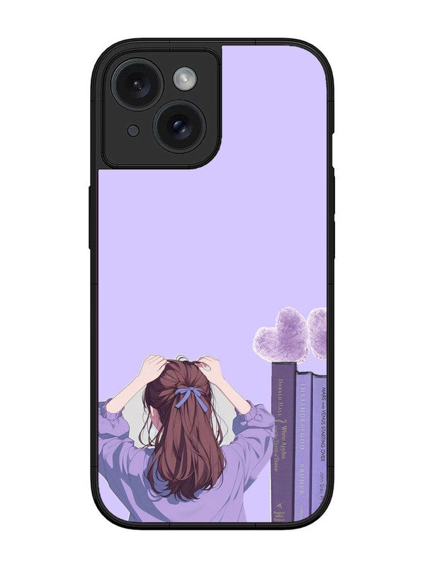 iPhone 15 Cute girl hairs
