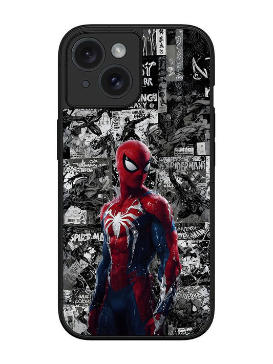 iPhone 15 Spiderman Highlighted on News Paper