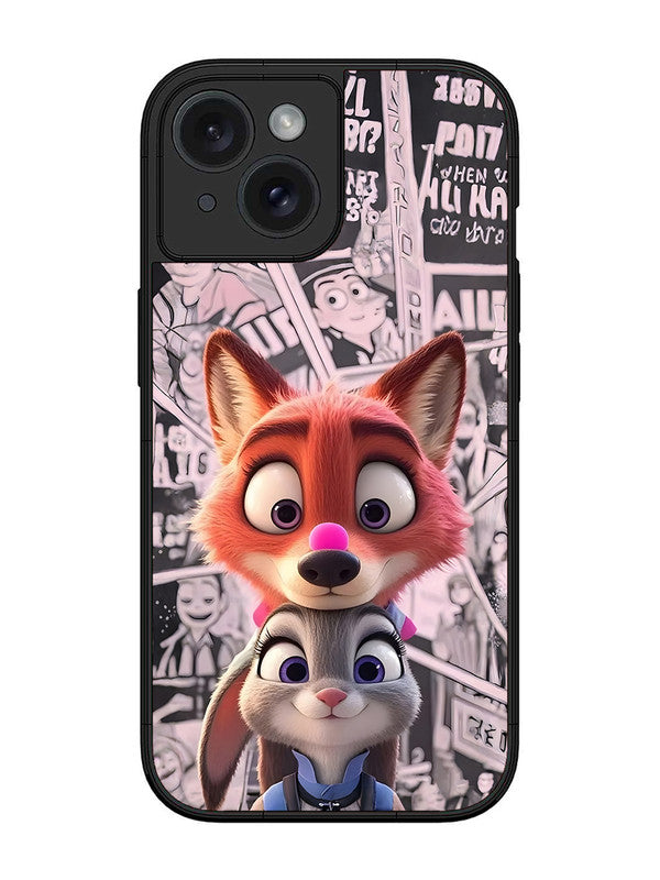 iPhone 15 Cute Nick wilde and judy hopps 2