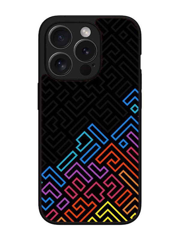 iPhone 15 Pro Max colorful-abstract