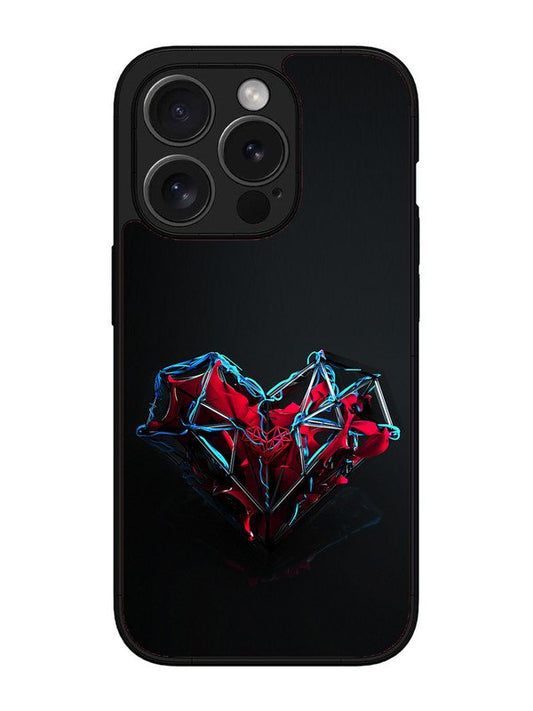 iPhone 15 Pro Max heart-abstract